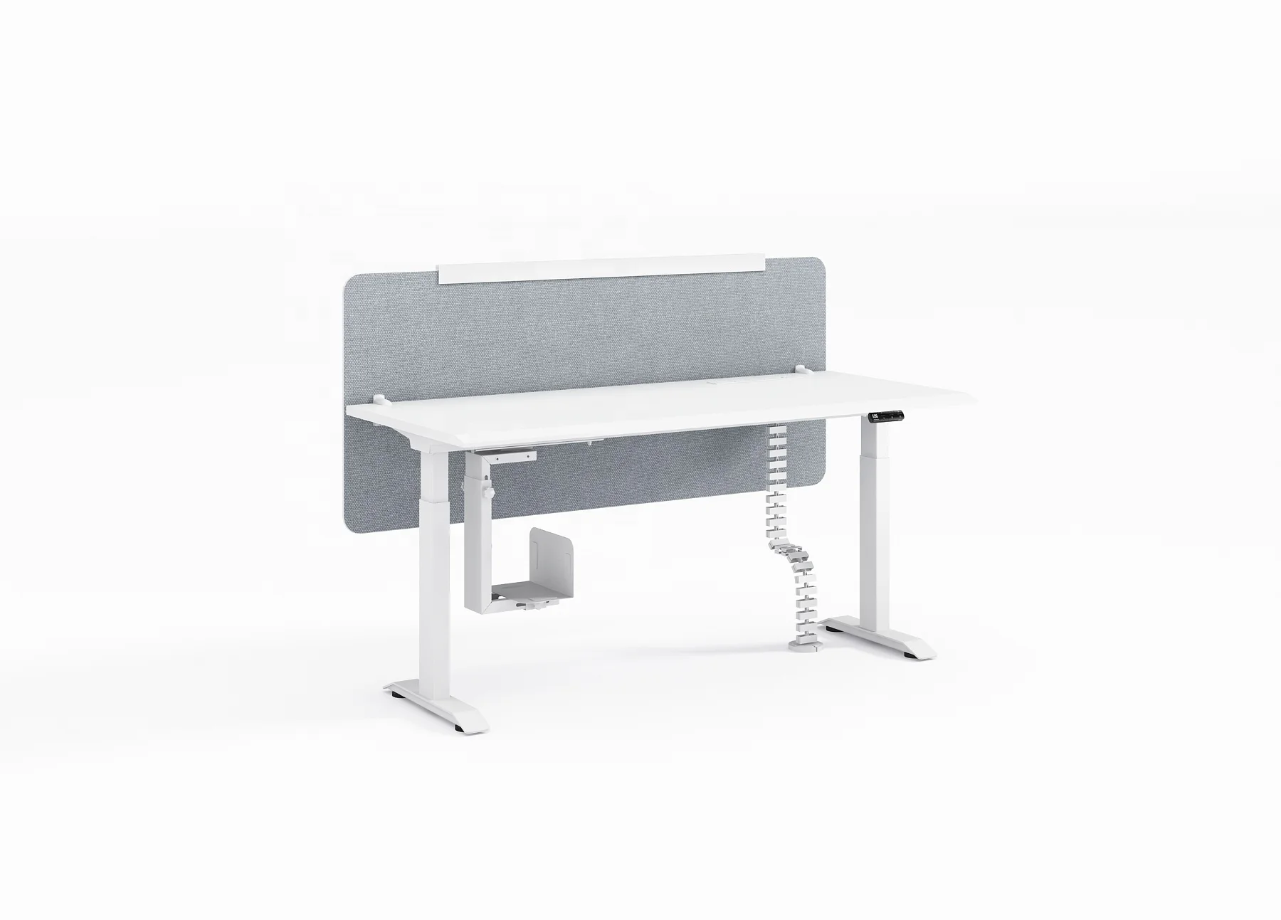 Melamine Modern Office Furniture L Shape Wooden Executive Desk Table electric standing desk