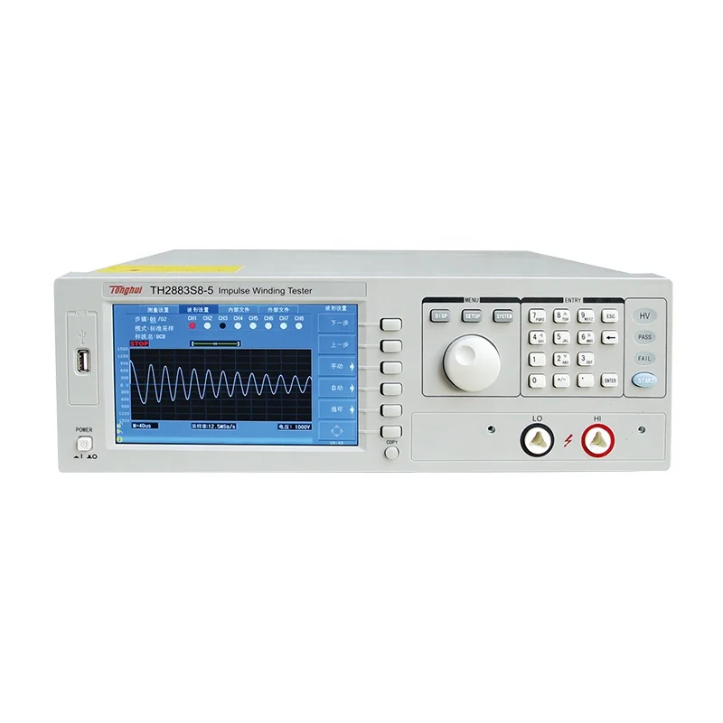  TH2883S4-5 TH2883S8-5 тестер импульсной обмотки 100-5000 в импульсное напряжение на выходе 4/8