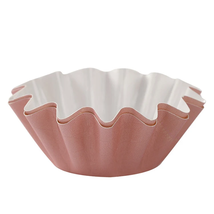 Hot Sale New Design PET Coated Paper Brioche Floret Cupcake Liners Baking Cupcake Cases