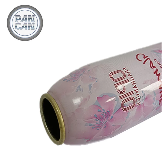 aerosol can aluminum deodorant spray manufacturer custom size and printing 300ml
