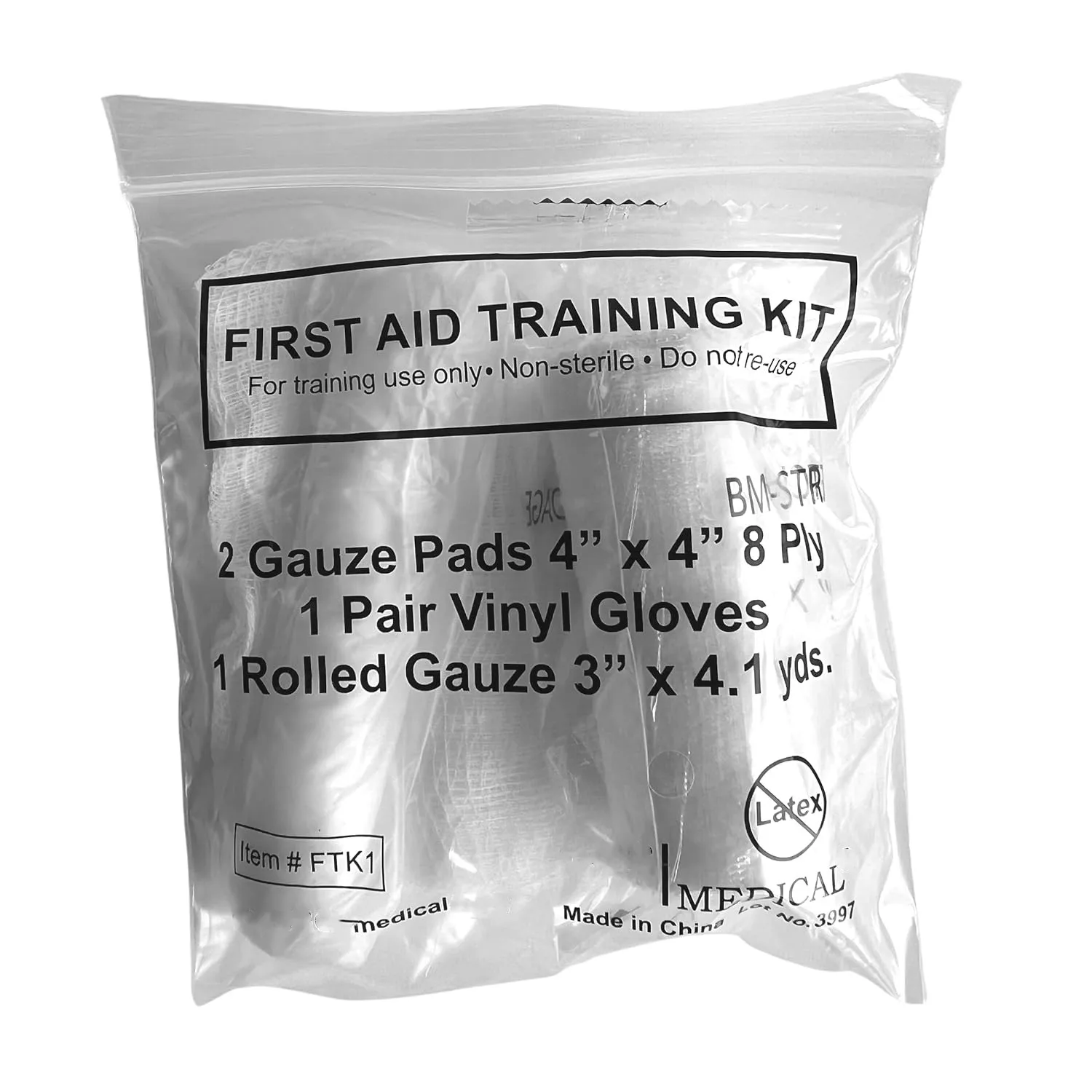 IFAK Trauma Kit Refill Bleeding Control with Tourniquet 6' Israeli Compressed Bandage first aid training kit