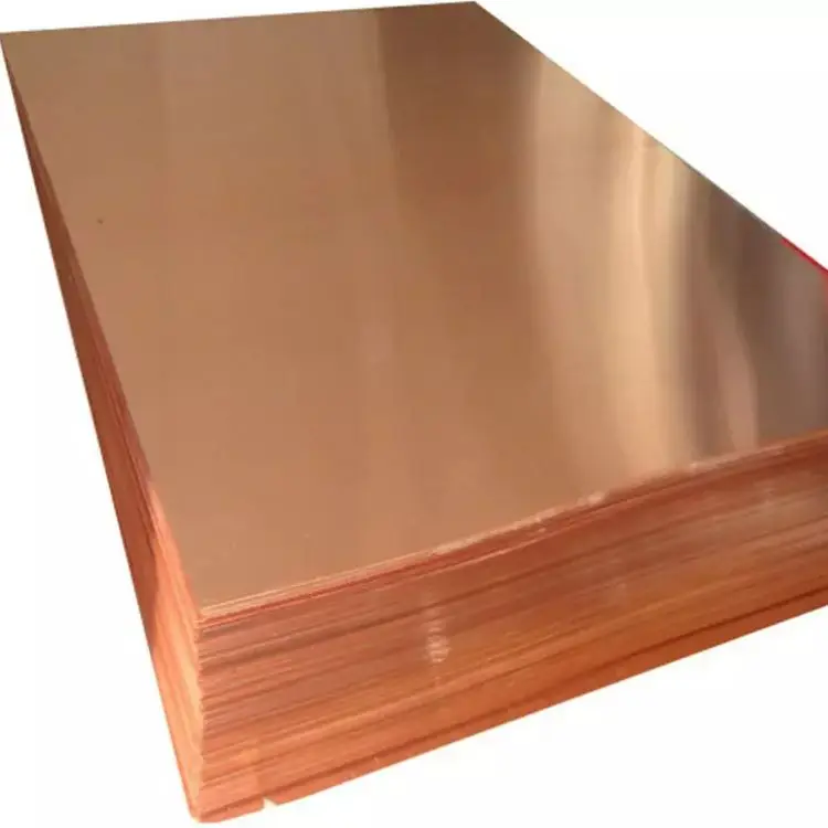 Cheap products 0.1~30mm Copper Sheet 99.99 Pure Copper Price Professional Manufacturer