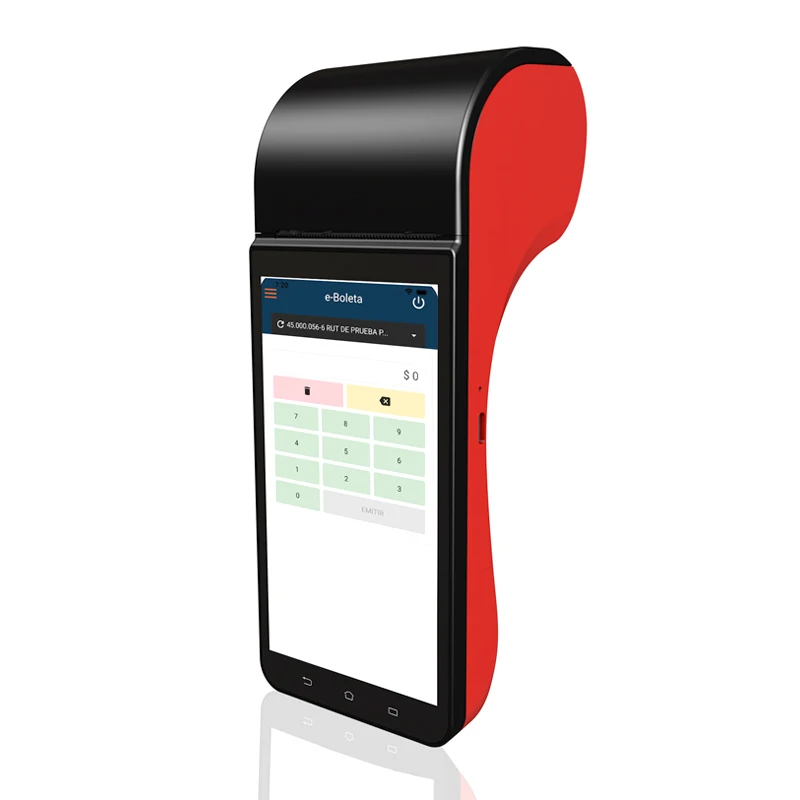 5 дюймов Pos-машина 2 + 32g 4-ядерный 1 Гц портативная Android Pos 4g Портативная розничная система программного обеспечения