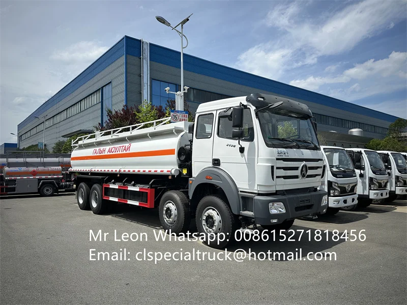 30,000-35,000 liters North Benz Oil tanker trucks  road tankers for sale