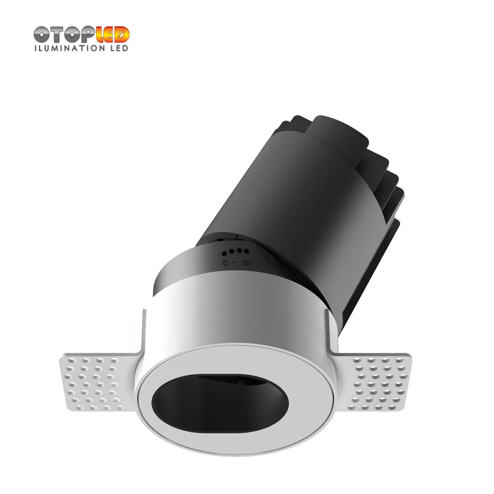 12W adjustable trimless led downlight solution  modern downlight