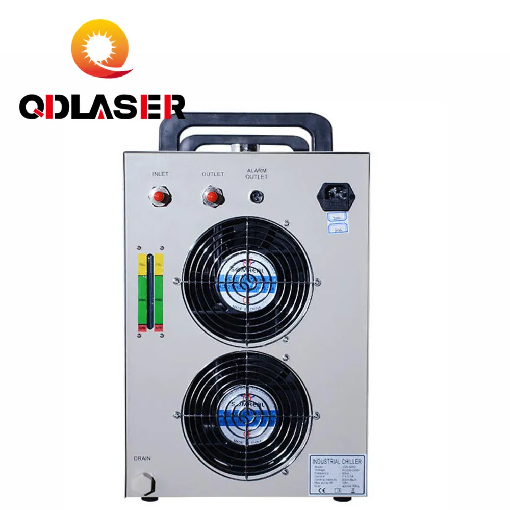 QDLASER водяной промышленный охладитель 110 В 60 Гц CW5000-DG для Co2 лазерной гравировки резки