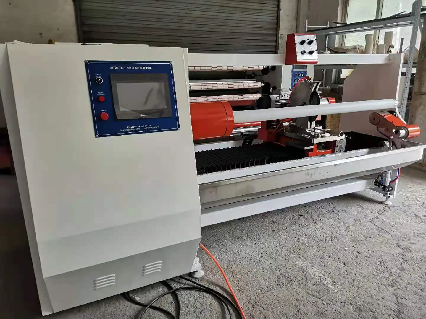 China factory PVC Insulation tape cutting machine Adhesive tape machine automatic