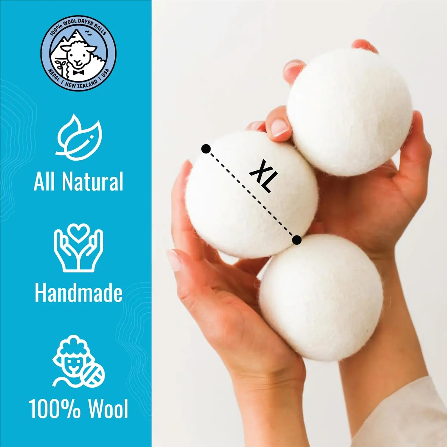 Organic Wool Dryer Balls top seller Best Selling Products 2025 New Trending In USA Private Label