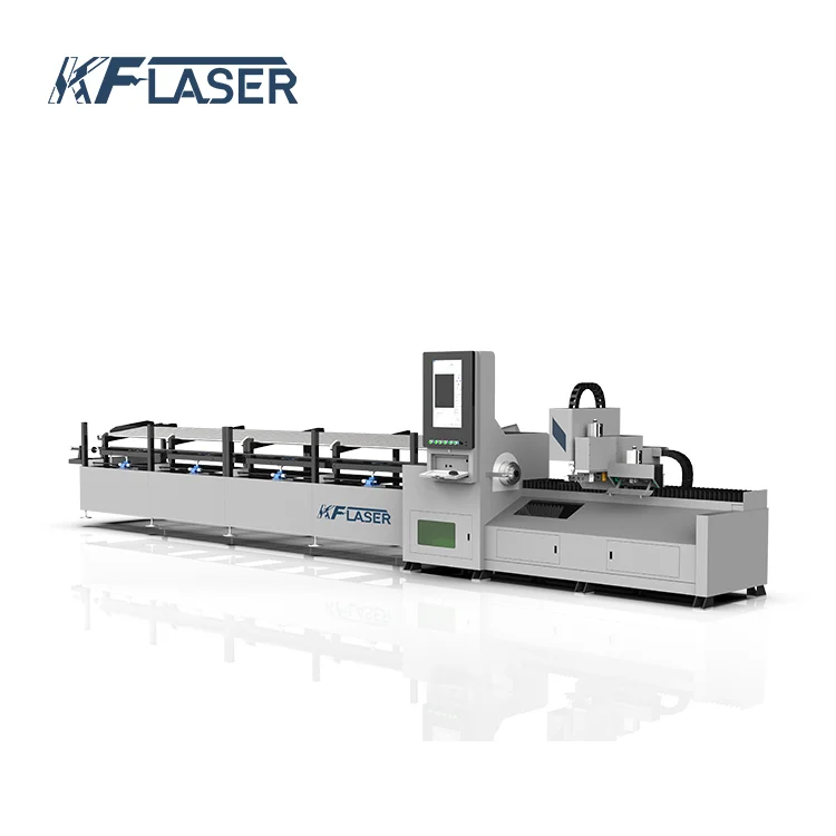 China Factory Manufactures Direct Medium Size Pipe Laser Cutting Machines Cutting For Metal Tube Working