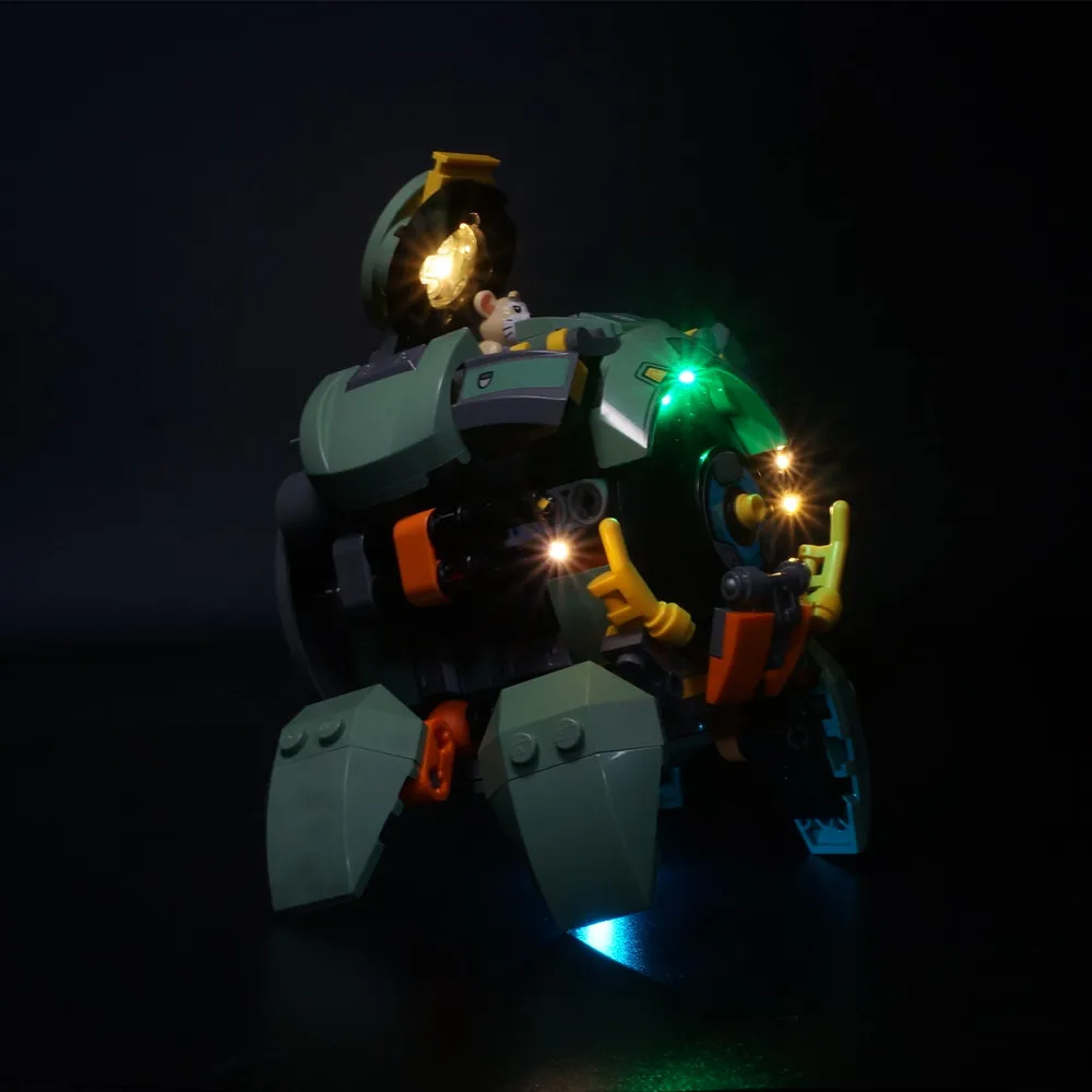 ( Only Light Included) LED Light Kit For Legos 75976 Wrecking Ball Model Building Blocks