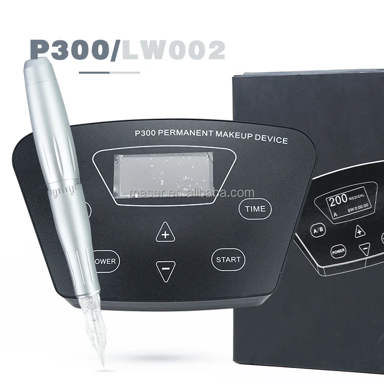 permanent makeup Supply P300 Dermografo Permanent Makeup Machine/Eyebrow Tattoo/Semi Permanent Makeup Training Digital Machine