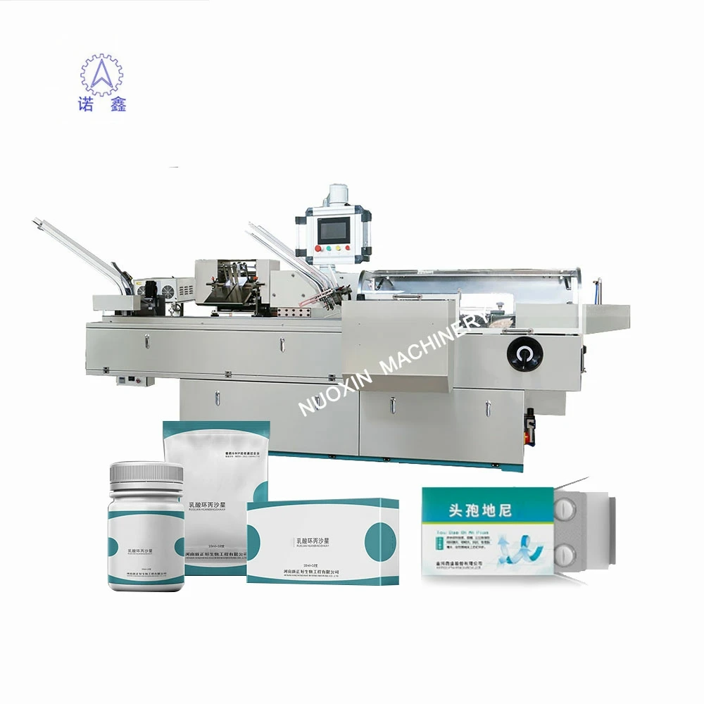 ZH120 Automatic Cartoning Machine Pharmaceutical Tablet Pill Capsule Installing Box Machine