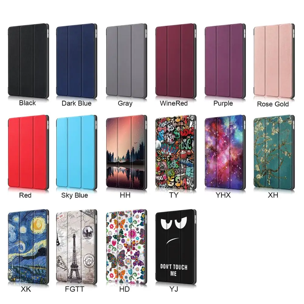 tablet cover case for new ipad 10.2/10.5 Inch 2019/2020 Universal ultra slim tri-fold bracket tablets covers