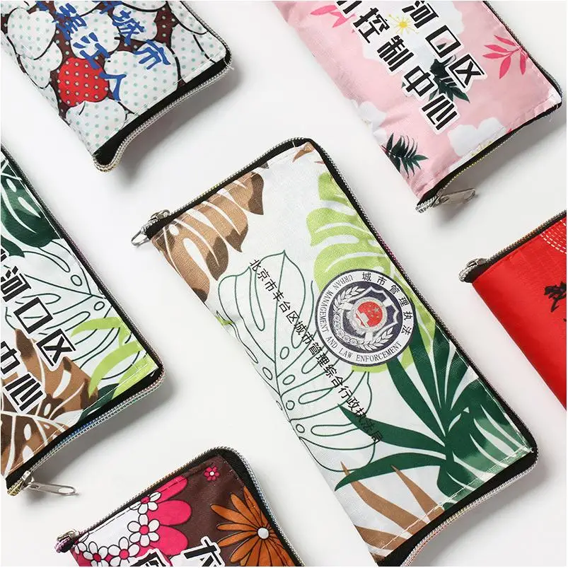 Reusable Shopping Bag Zip Lock Kraft Non Woven Mesh Wedding Biodegradable Farmers Market Bag