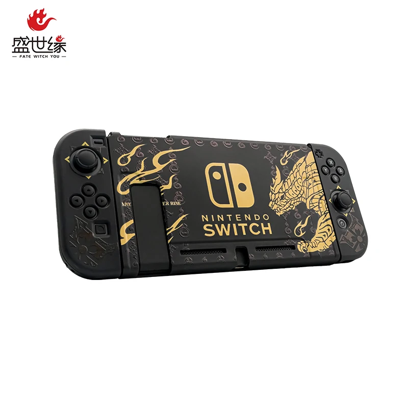 Чехол для Nintendo Switch NS Joy-Con цветной защитный Внешний чехол из поликарбоната съемный Ультратонкий консоли
