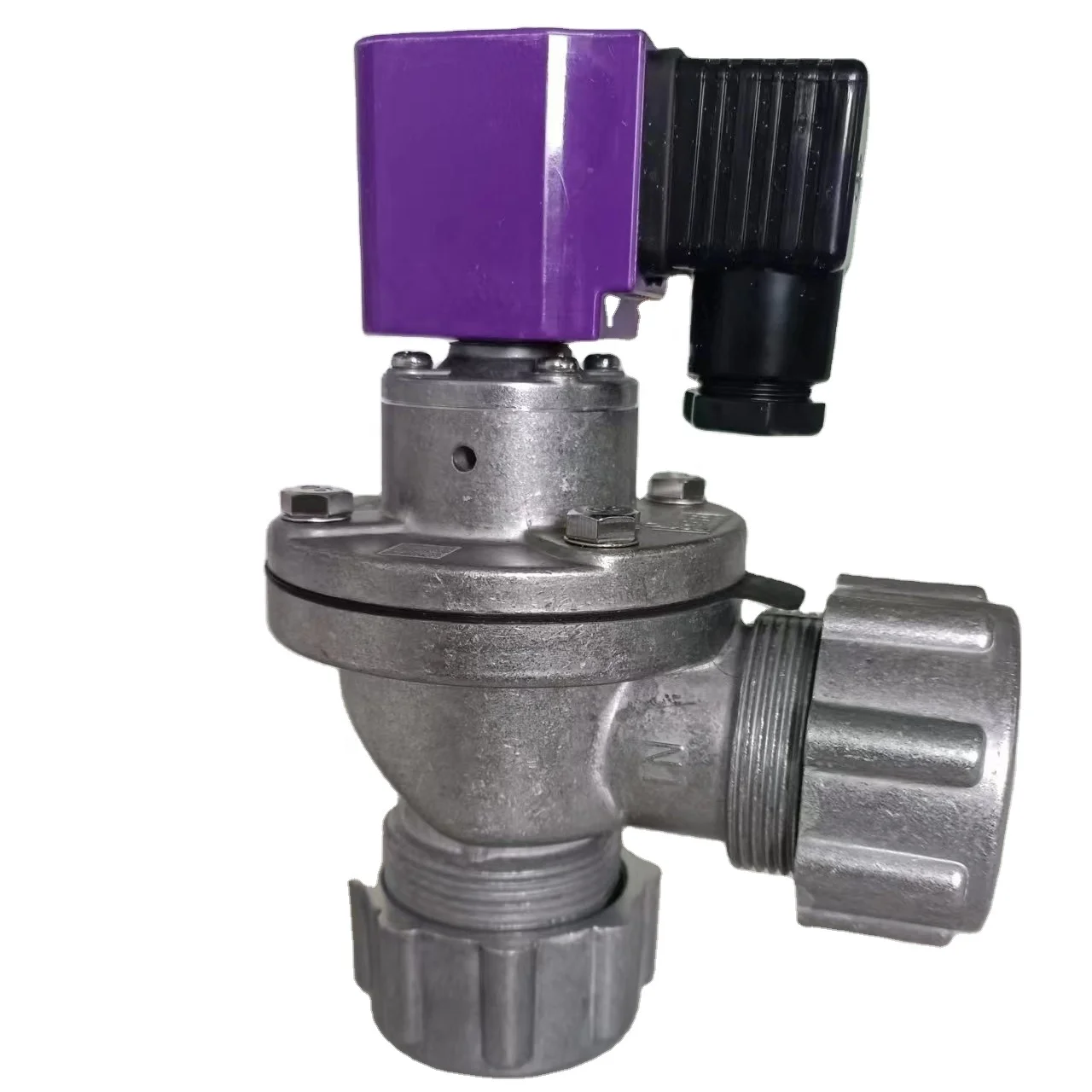 High quality air Solenoid diaphragm pulse valve 220V 24V pilot coil right angle With nut DMF-ZM-20 3/4 inch for dust collector