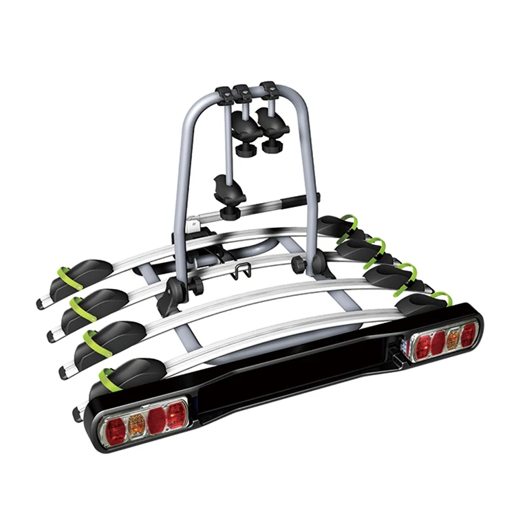 Tiroflx High Quality Mounted Bike Bicycle Carrier Car Rack For 4 Bikes Bicycle