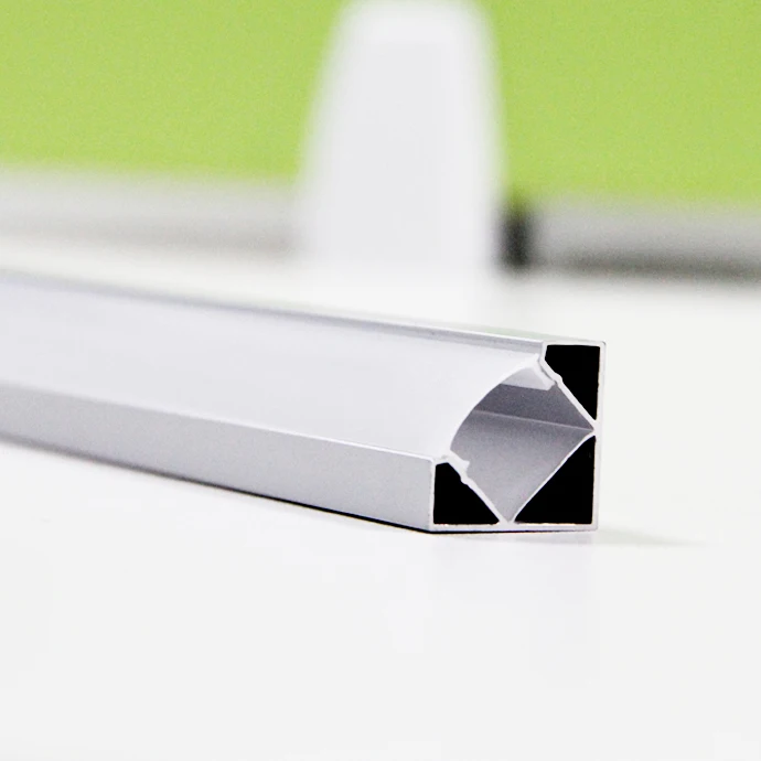 Custom aluminum profile for LED display lighting triangular linear lamps