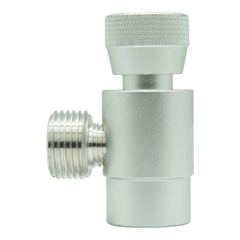 OEM Different Type Exter Thread CGA320 Din477 Thread Refill Filling Co2 Gas Adapter for Paintball Cylinder Soda Machine Tank