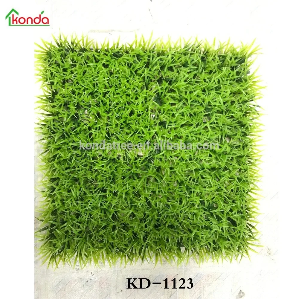 2022 fashion design Chinese artificial grass wall grass handing make by plastic hot sale