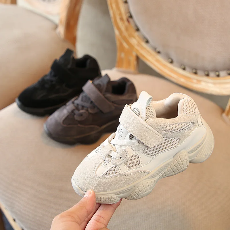 2021 Boys Girls Mesh Fashion Sneakers Baby/Toddler/Little/Big Kid Casual Walk Game Sport Trainers Children School Brand Shoes