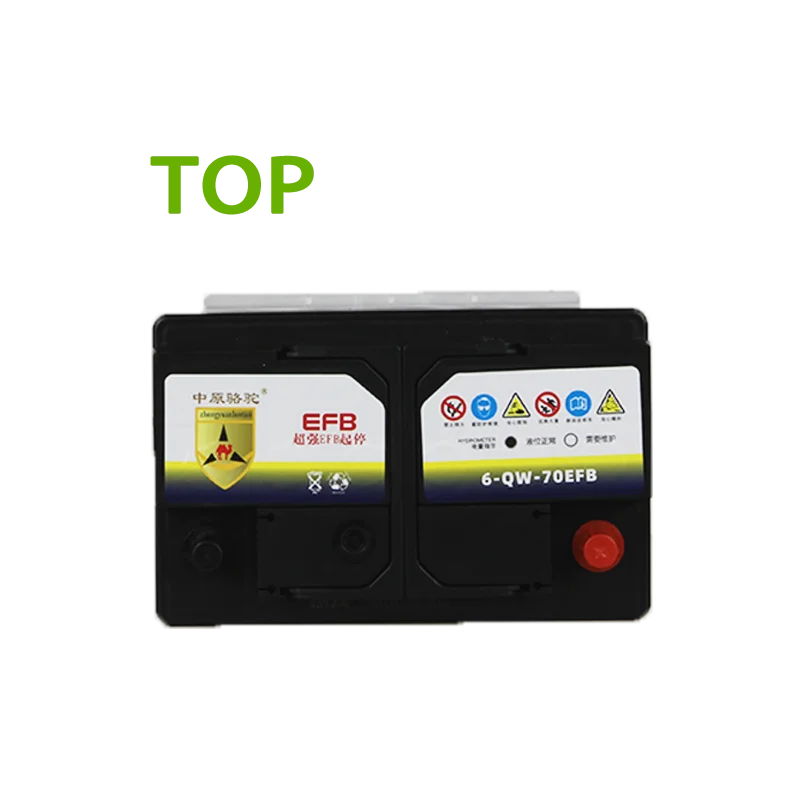 Power Battery Lead Acid Gel Battery HOT SALE Agm 6-QW-70  EFB 12V 70ah Maintenance Free Car Battery for Starting Auto EV