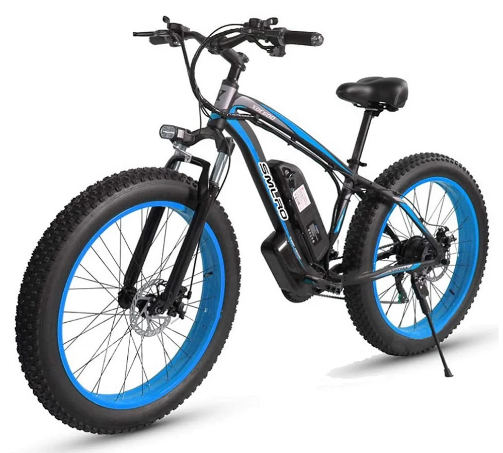 European Quality Level Fat tire bicycle 26 Inch 48V 500W motor 10Ah snow electric bicycle Sports E bikes mountain ebike On Sale