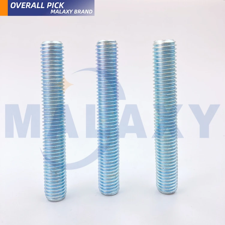 MALAXY DIN975 HGD Galvanization 304 Stainless Steel Metal Studs Threaded Rods