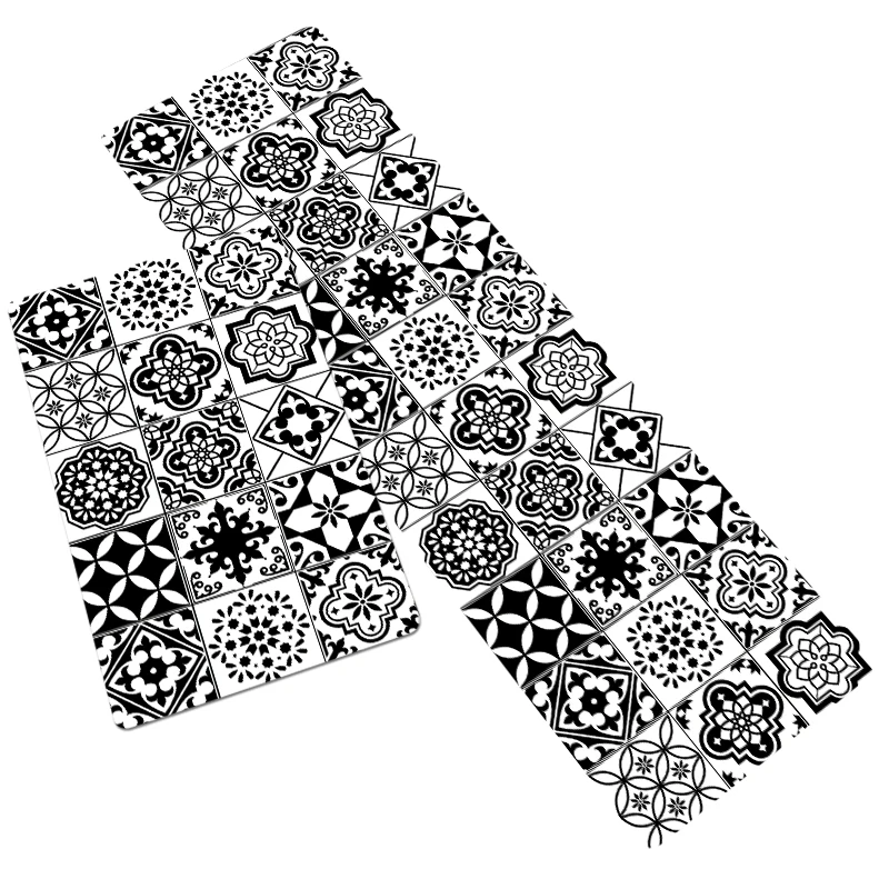 3-12 мм, напольный коврик с принтом из ПВХ, нескользящий кухонный коврик с принтом, кухонный коврик из ПВХ-винила и пены