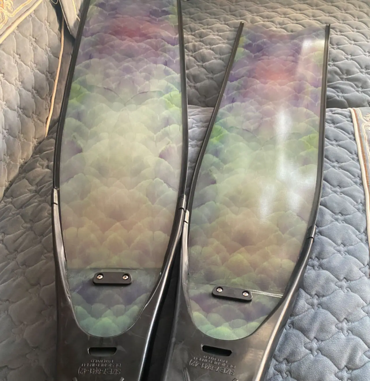 KUBO factory fiberglass Blade training freediving Fins glass fiber Diving Fins scuba long free diving fins