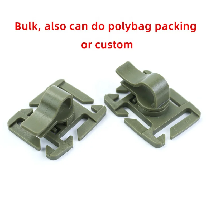 Hose Clamp Water Pipe Clamps Hydraulic Hose Clamp  Outdoor Mountaineering Water Bag Tube Trap Plastic Hose Connector With Clips