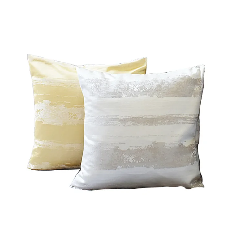 Классическая европейская дизайнерская модель подушка для дивана гостиной спальни однотонная легкая роскошная высокоточная наволочка