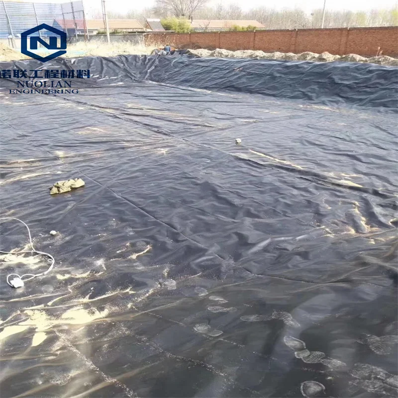 0.7mm, 1mm all new material HDPE Geomembrane Sheet for fishpond