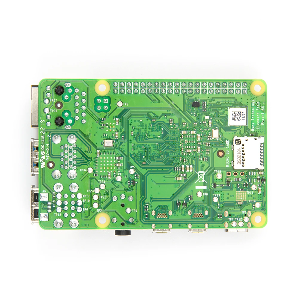 Hot Selling Raspberry Pi 4 Model B BCM2711 Quad-core Cortex-A72 1.5GHz 2GB RAM with Dual Band WIFI Blueteeth Support POE