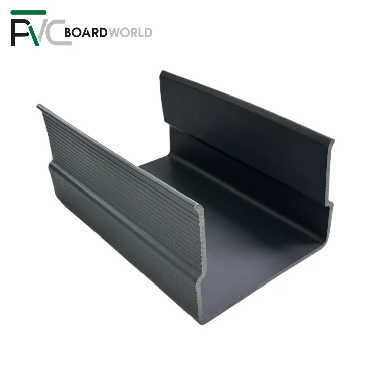 Простая установка УФ-стойкий композитный виниловый лист, Подпорная Стена, защита от берега реки