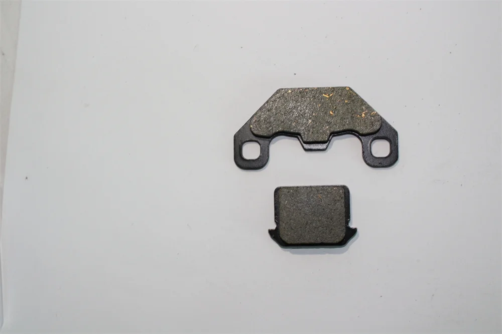 Semi-metallic brake pads for 240w monster hybrid snow tyre mopeds for courier bikes