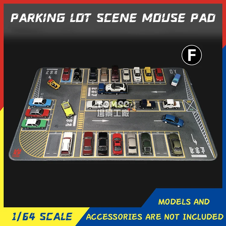 NEW 60*40CM DIY Car Parking Map Toys City Parking Lot Road Map Rug Scene Mouse Pad