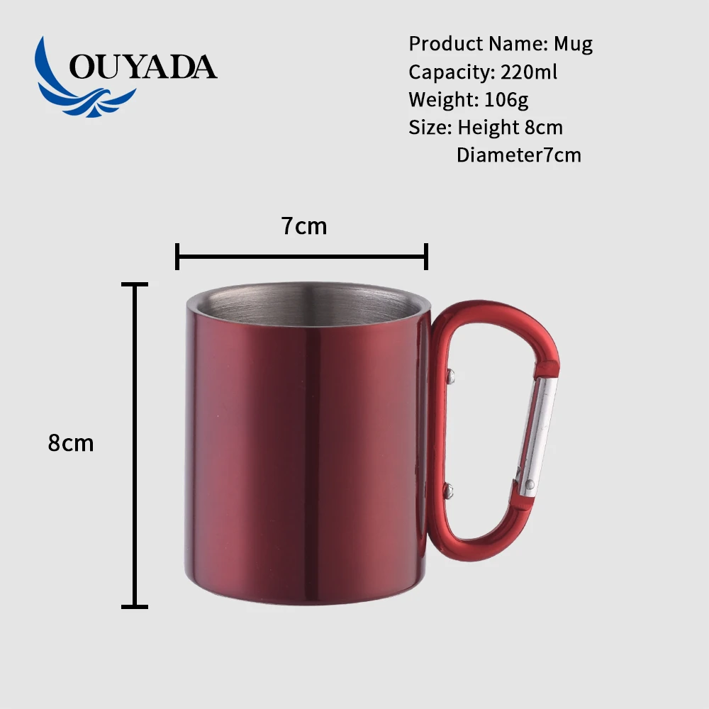 Factory Direct New Eco Friendly Mugs ss304 Stainless Steel 400ml Stemless Wine Coffee Cup Blank Copper Printing Cool Beer Mugs