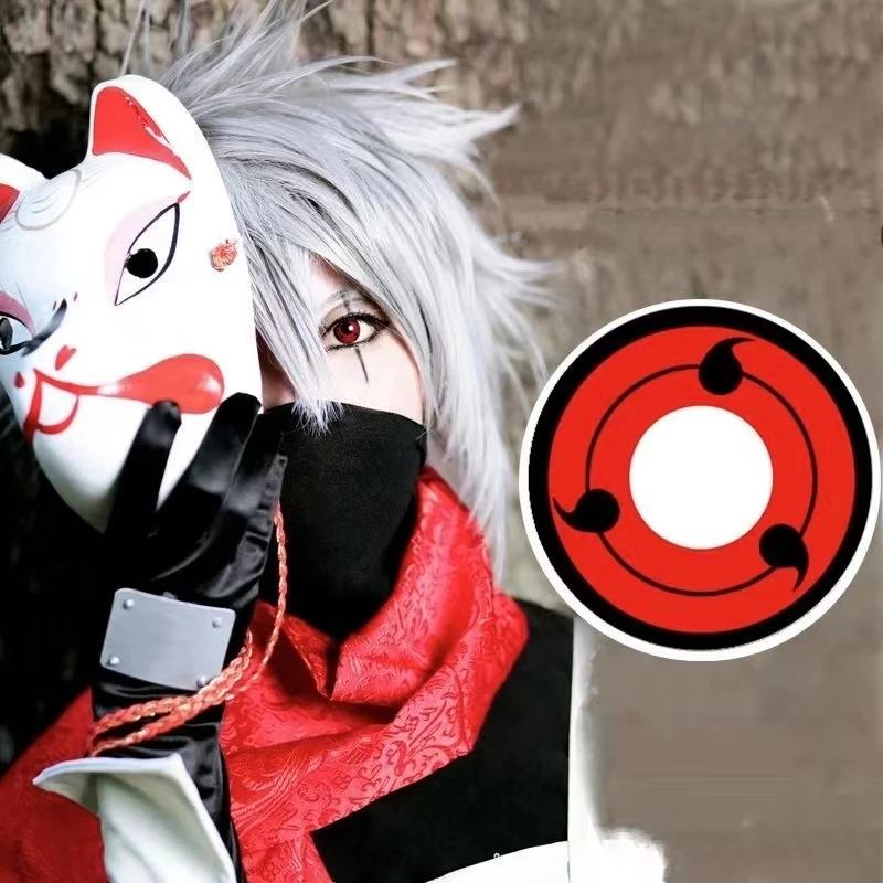 New Arrival Red White Fresh Lady Yearly Cheap Bloody Mary Bat Zombie Demon Crazy color Contact Lenses