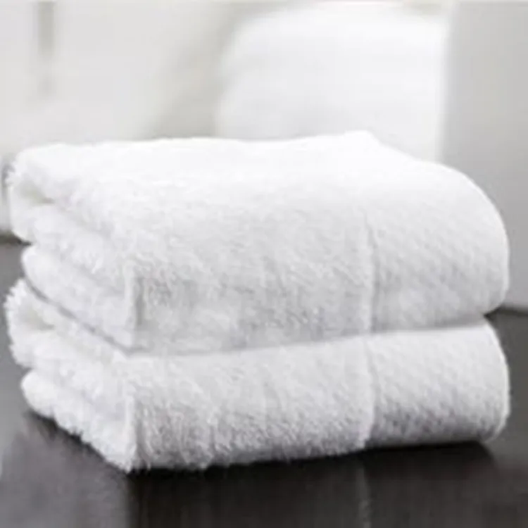 Custom Size 100% cotton hotel towel bath face hand towels with private logo