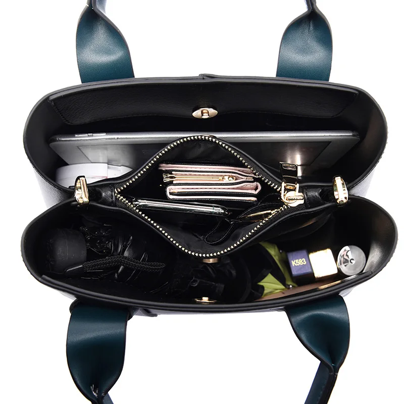 High Quality 2022 New Simples And Fashionables Tote Bag Luxury Large Women Bag Leather Handbag Women