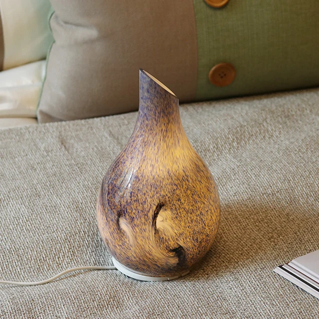 
Ultrasonic diffuser glass vase - shaped essential oil aromatic diffuser 