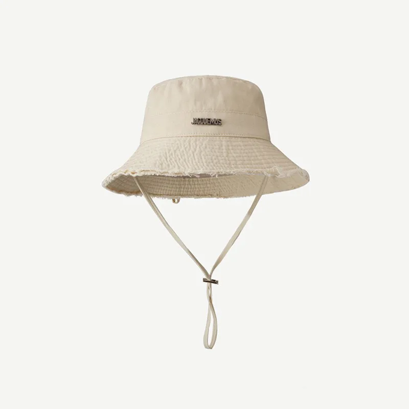 Newest Fashion Personality Casual Vacation Bucket Hat Foldable Retro Spring And Summer Women Bucket Hat