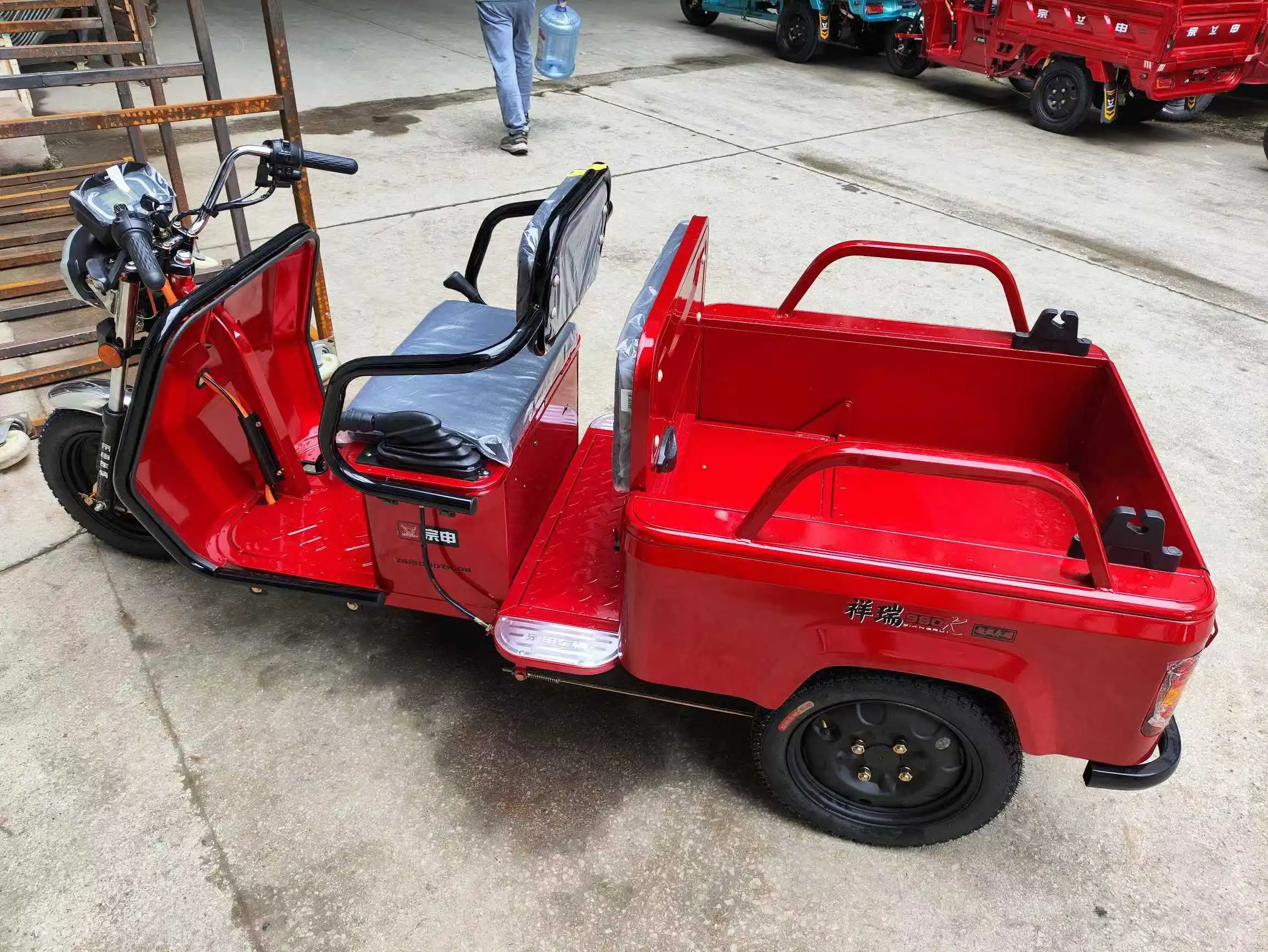 Double Duty for Passenger and Cargo 3 Wheel Golf Citycoco Bag Adult Electric Tricycle Tricycles 1500W Cargo Mobility Scooter