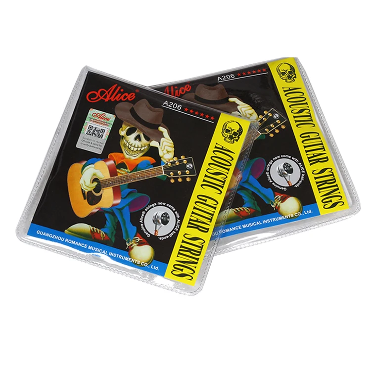 
 Горячая Распродажа, A206, оригинальные Струны для гитары alice, набор акустических инструментов для продажи  