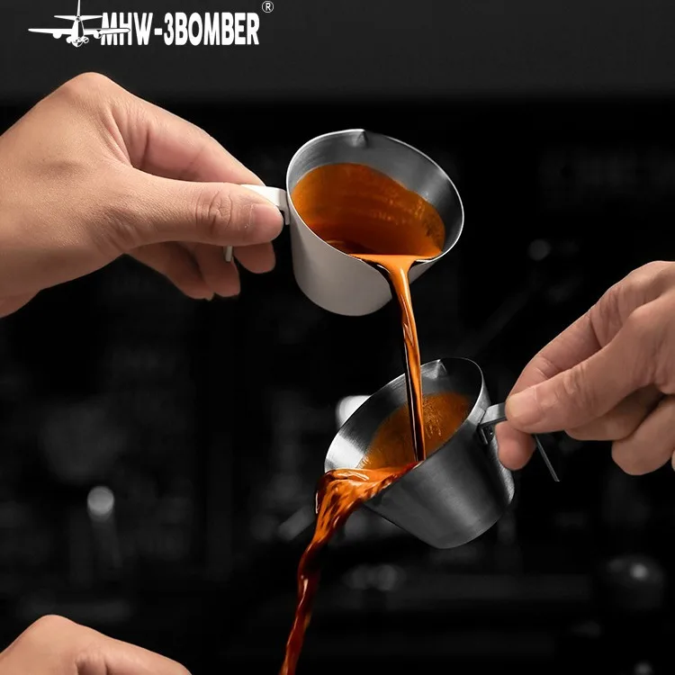 MHW-3BOMBER 100ml stainless steel measuring cup coffee cup milk cup