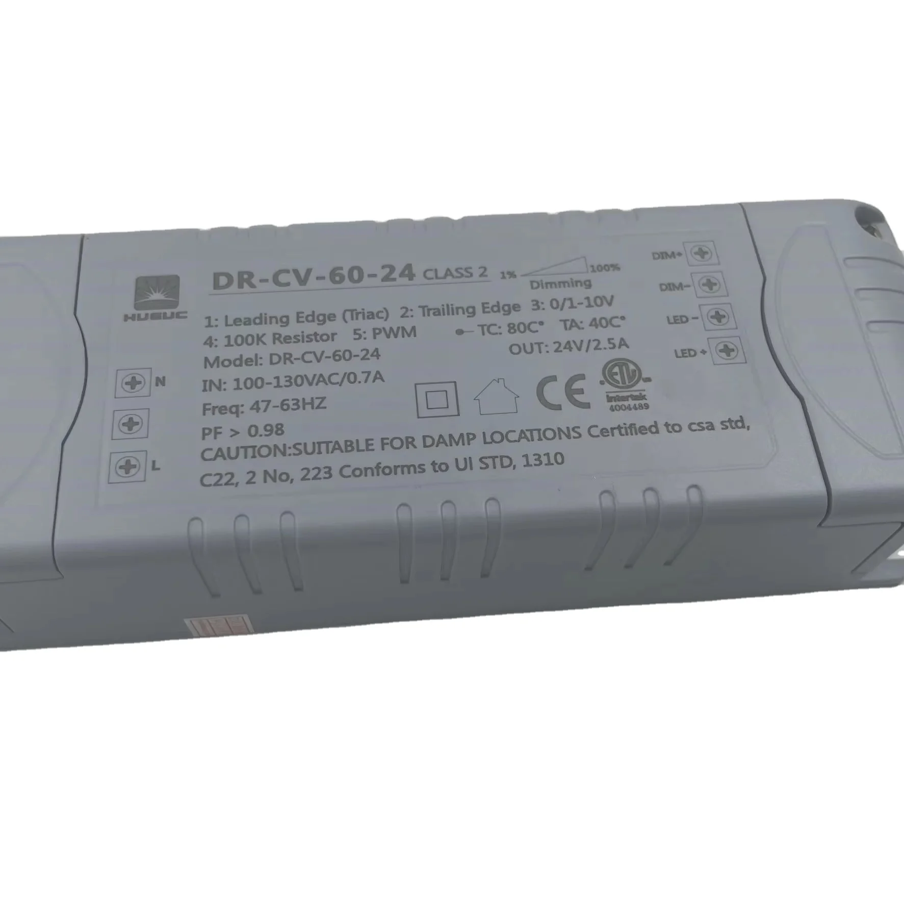 HUEUC 60 Вт 24 В 2 5 А
