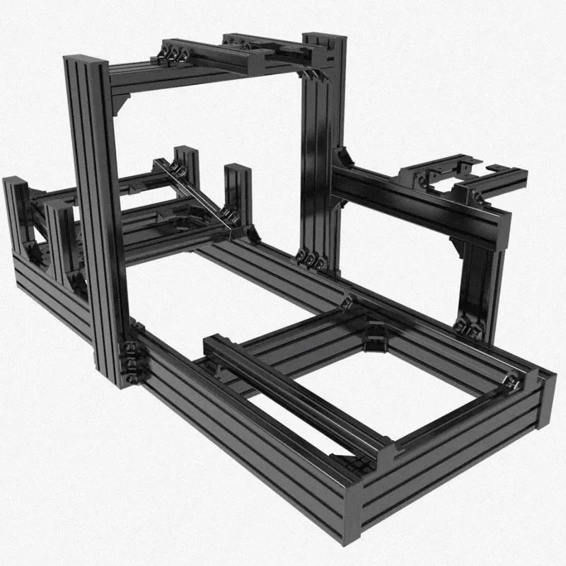 6063 T5 Aluminum Gaming Racing Sim Simulator Cockpit Driving Rig For PS4 PS5 Xbox PC G25 G27 G29 G920 Car GTR Sim racing Seat