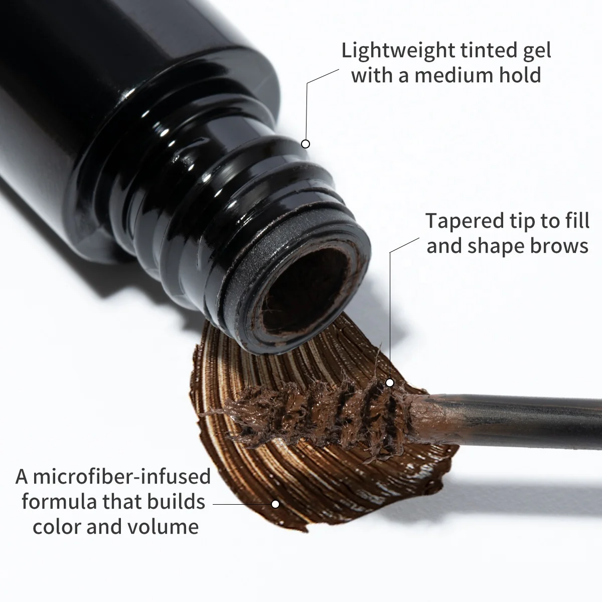 Private Label Dye Tint Long Lasting Color Tinted Brow Sculpting Lamination Gel Waterproof Best 2 In1 Tinted Eyebrow Gel