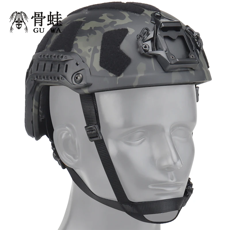 FAST MH полная защита издание без отверстия камуфляжная версия Американский Тактический шлем поле CS на открытом воздухе велосипедного оборудования
